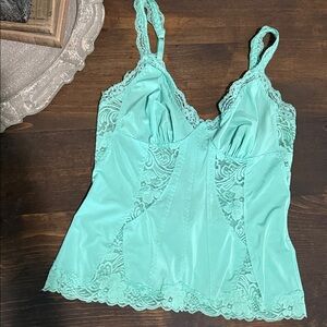 Fredericks of Hollywood lace cami tank